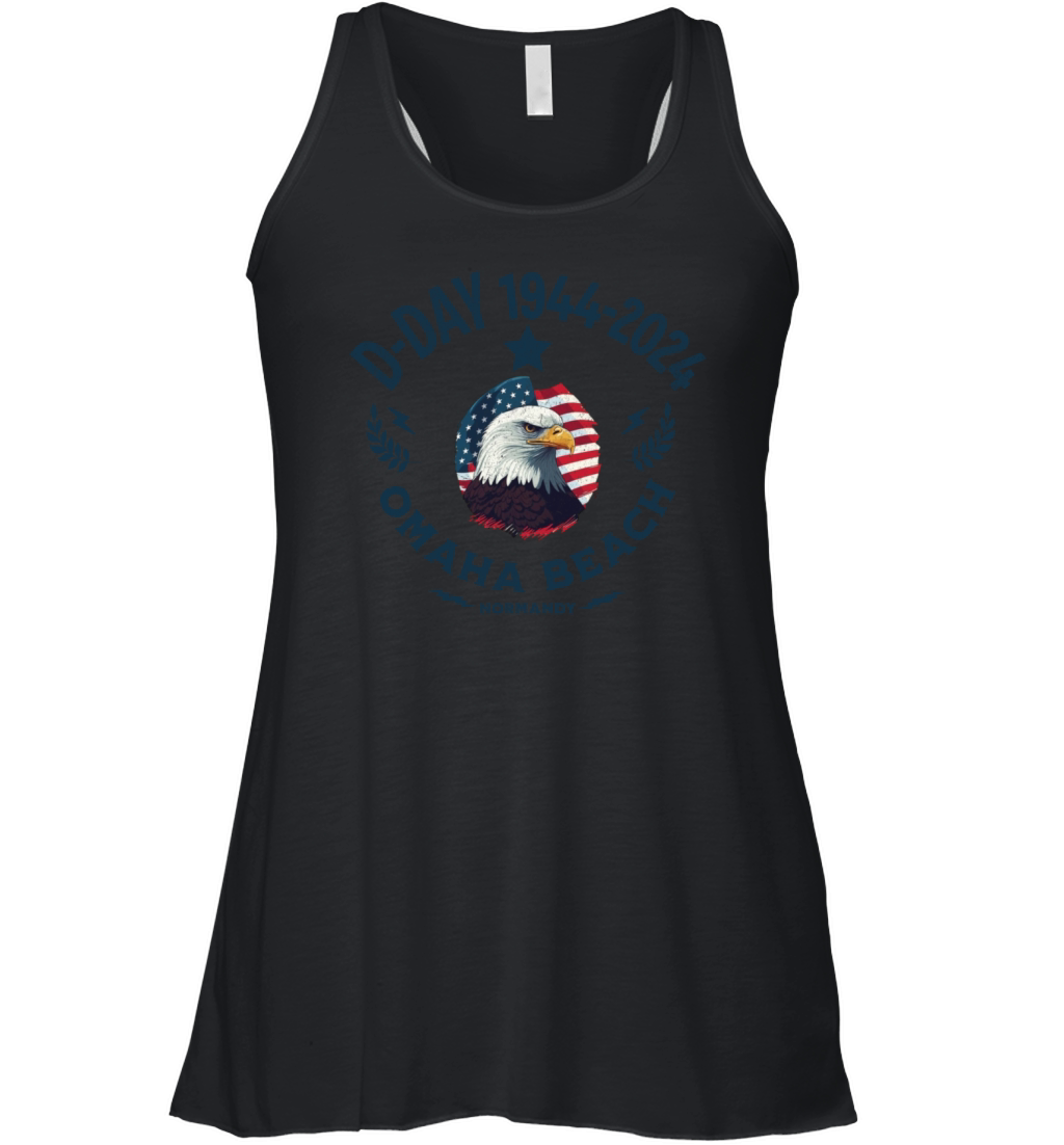 D DAY 80th anniversary Omaha beach Women's Flowy Tank Top
