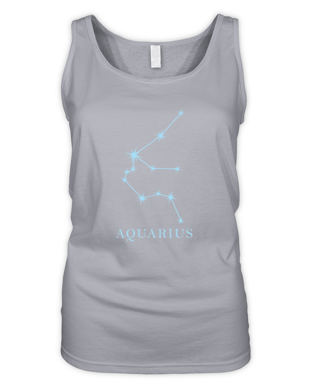 Constellation Star Sign Aquarius Organic Women's Tank Top