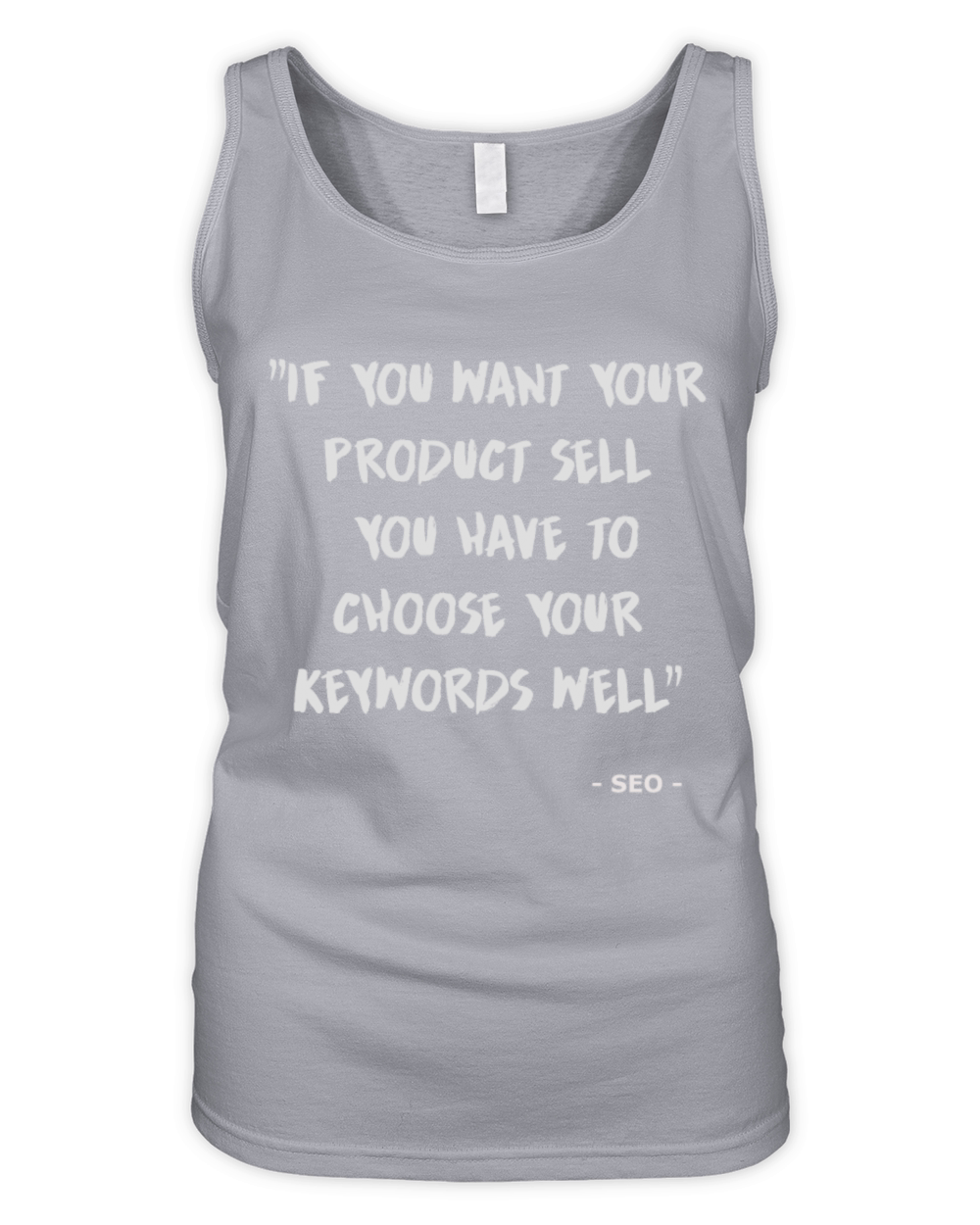 Funny Marketing Seo Tee Organic Women's Tank Top