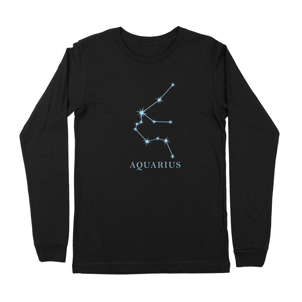 Constellation Star Sign Aquarius Premium Long Sleeve