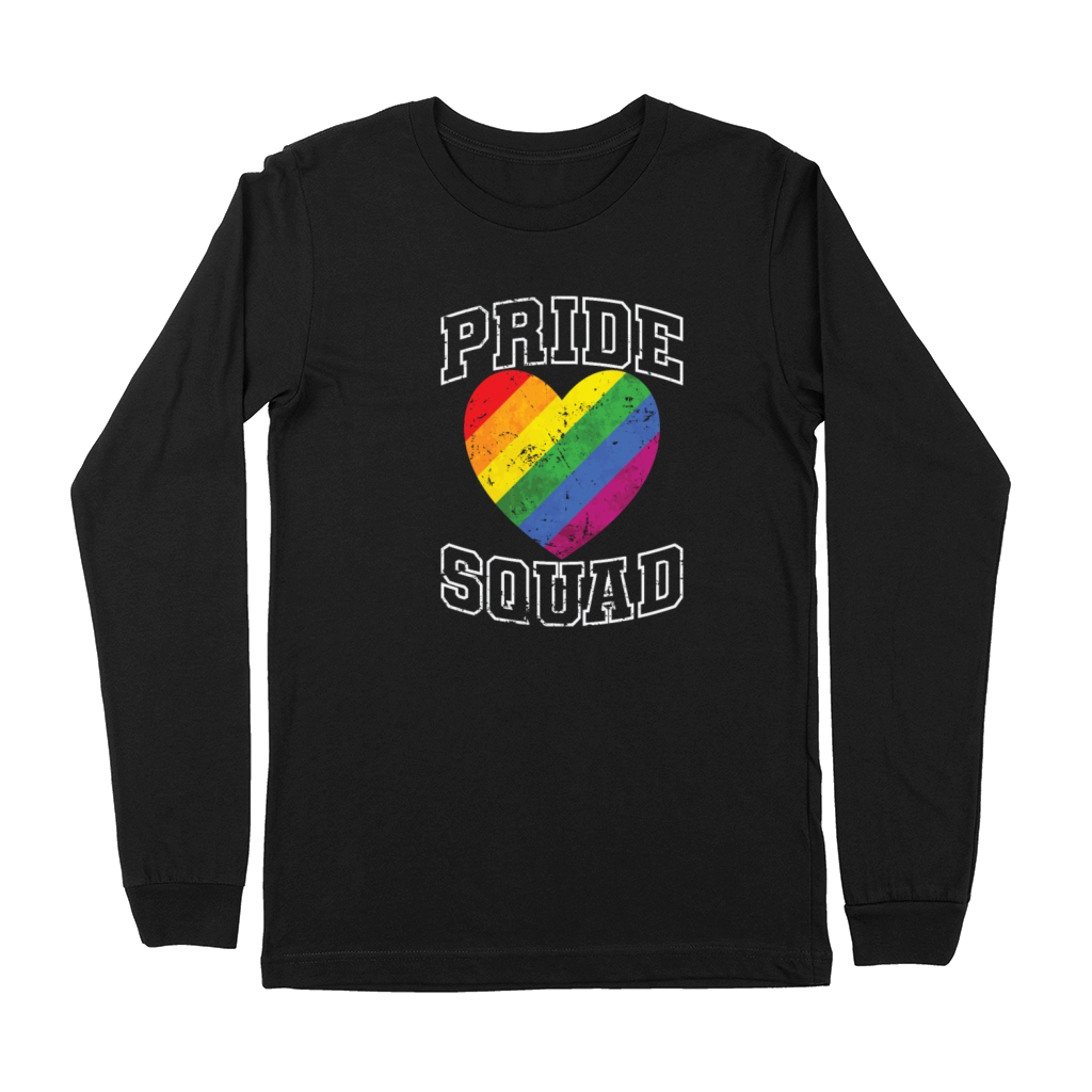 Pride Squad LGBT Tolerance Rainbow Colors Premium Long Sleeve