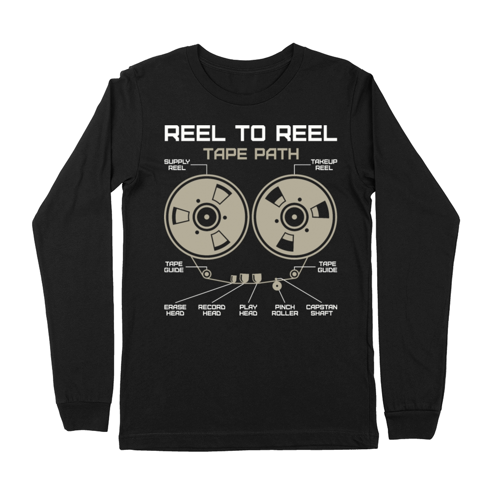 Reel To Reel Tape Premium Long Sleeve