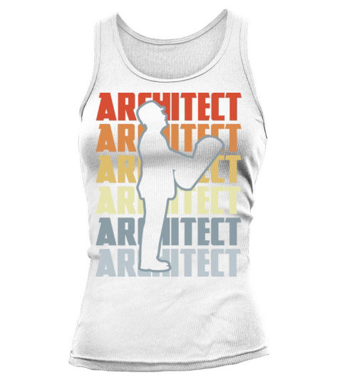 Vintage Architect Tank top Woman