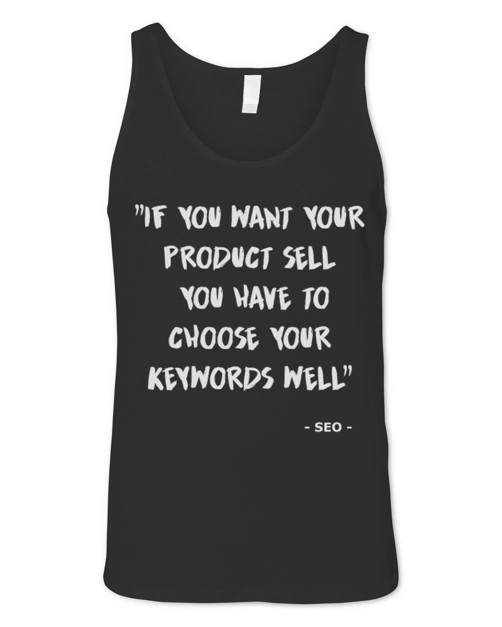 Funny Marketing Seo Tee Unisex Jersey Tank