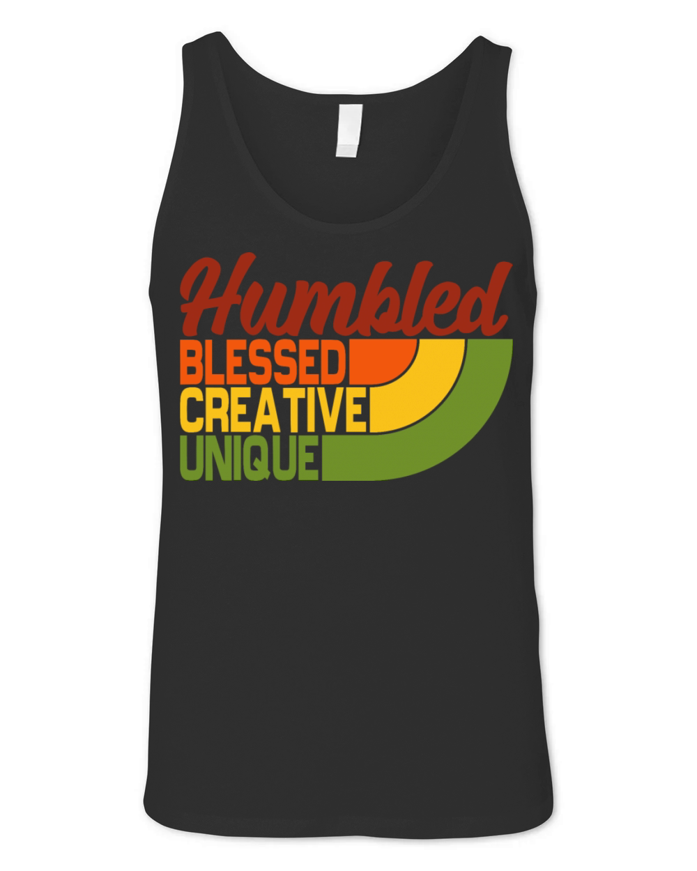 Humbled Blessed Creative Unique Unisex Jersey Tank
