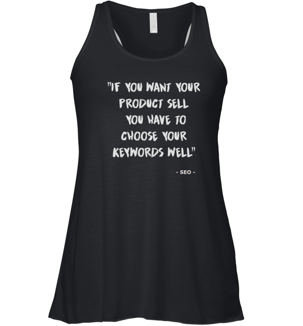 Funny Marketing Seo Tee Women's Flowy Tank Top