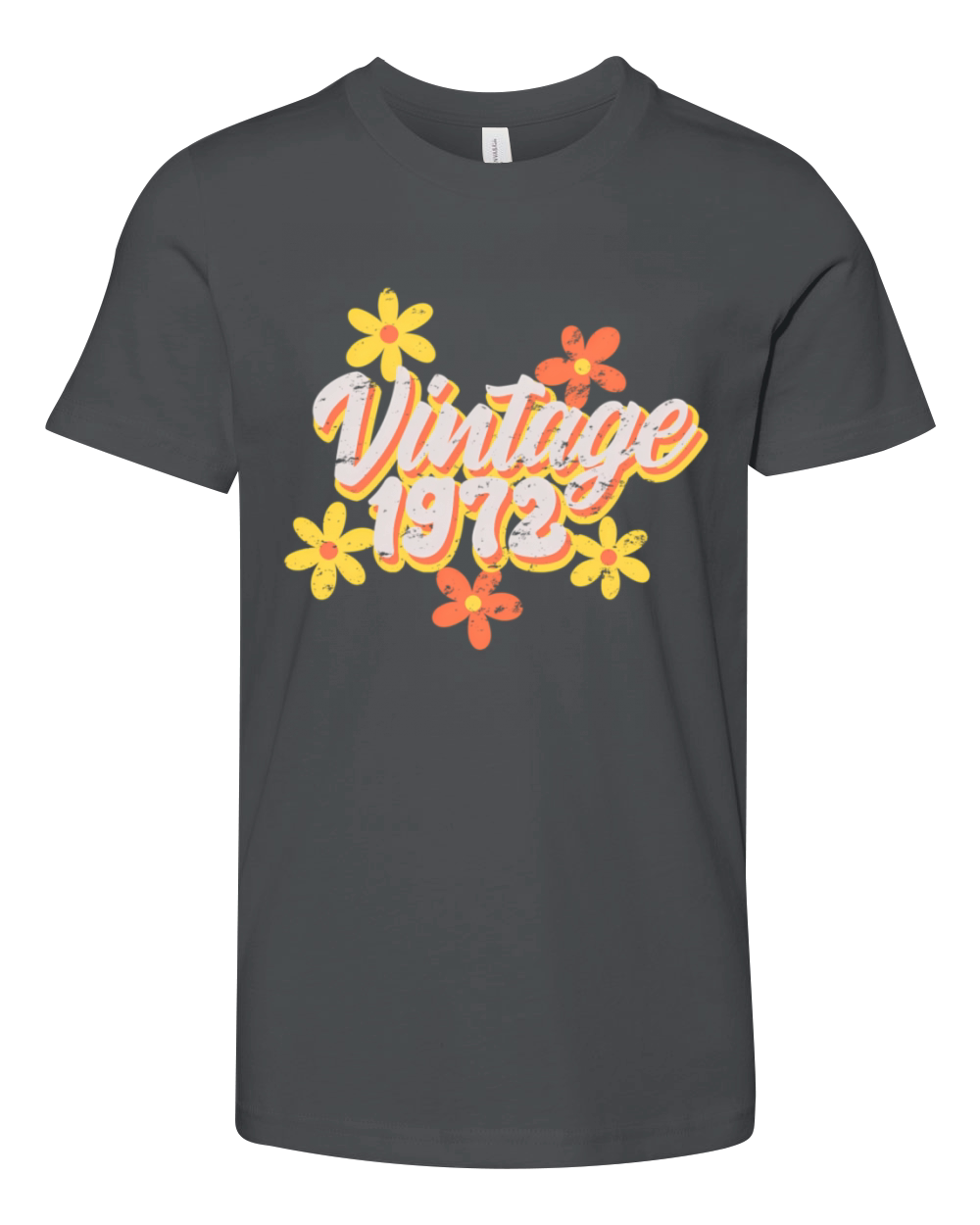 1972 Nice 50 Bday 50Th Youth Unisex Jersey Tee