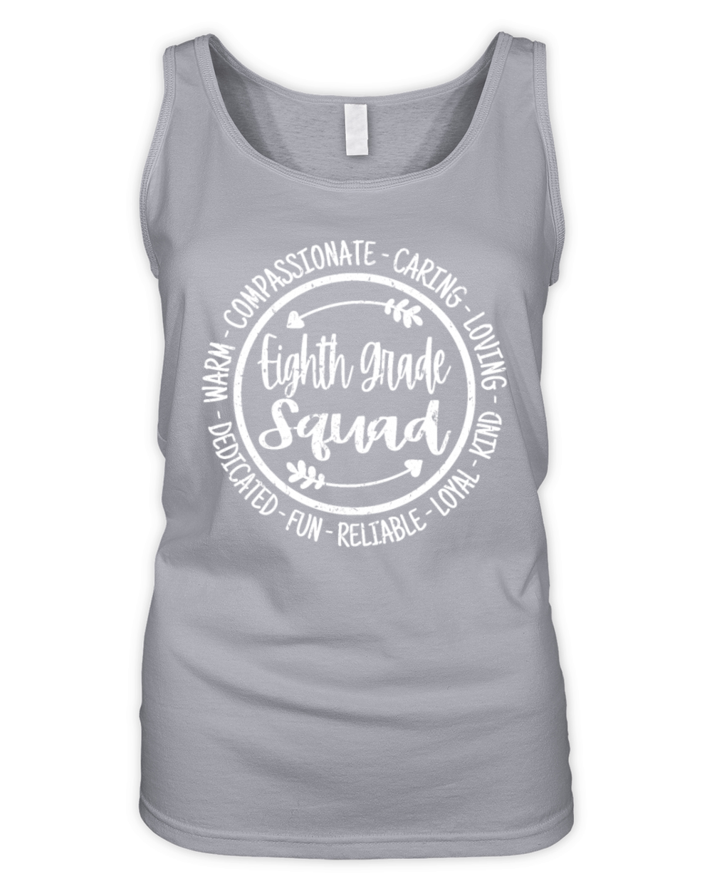 Eighth Grade Squad Teachers 8th Grade Team Vintage Organic Women's Tank Top