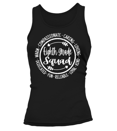 Eighth Grade Squad Teachers 8th Grade Team Vintage Tank top Woman