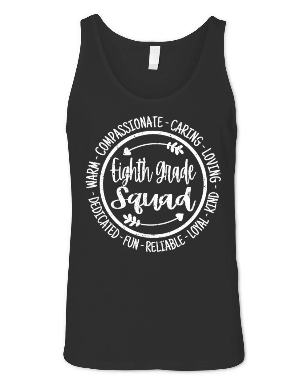 Eighth Grade Squad Teachers 8th Grade Team Vintage Unisex Jersey Tank