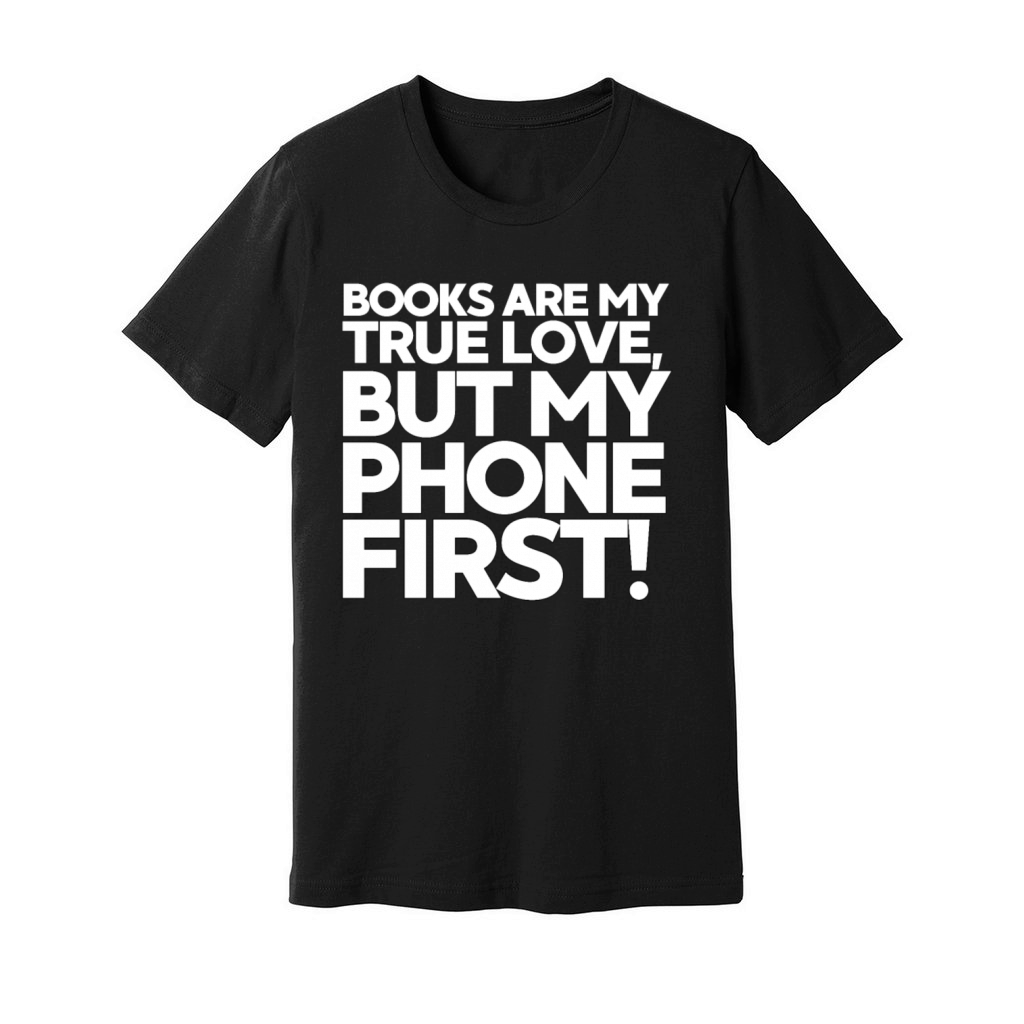 Book Lover Funny Quotes Sarcam for Book Unisex Jersey Tee