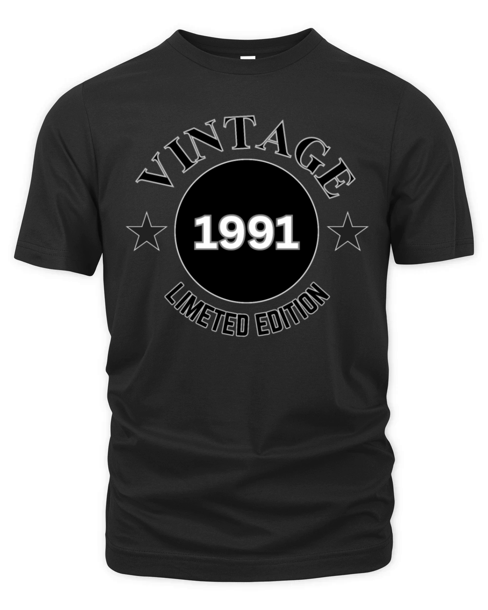 33 Year Old Vintage 1991 Limited Edition Organic Unisex T-shirt