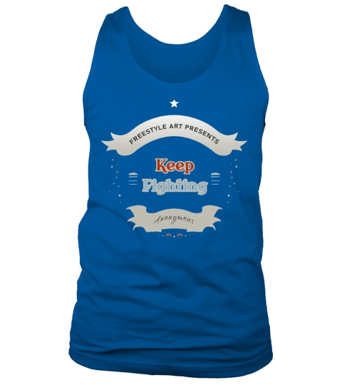 Eternal Struggle Badge Tank Top Unisex