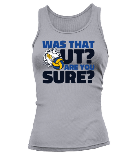 Was That Out Player Coach Team Trainer Volleyball Tank top Woman