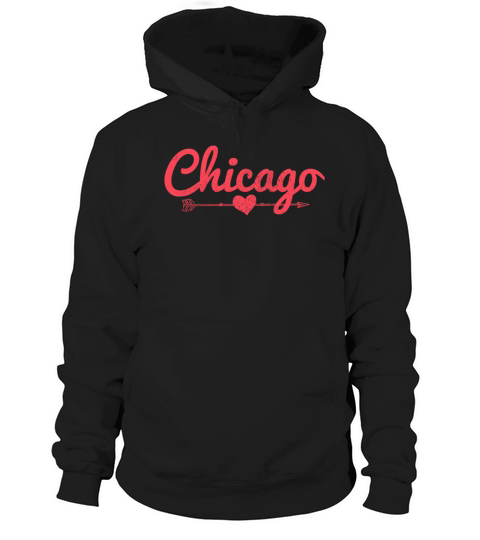 Chicago Illinois Souvenir Gift Hoodie Unisex