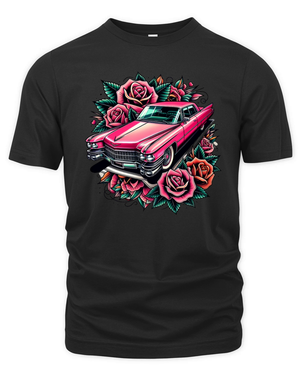 Pink cadillac Organic Unisex T-shirt