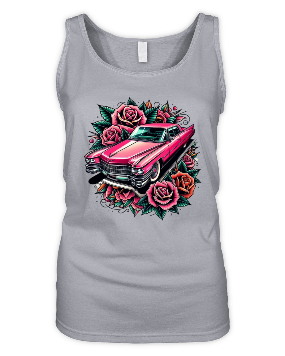 Pink cadillac Organic Women's Tank Top