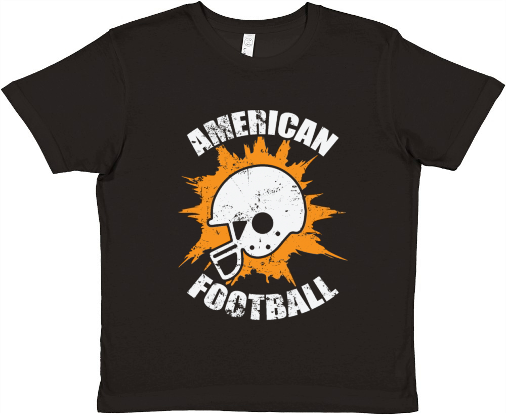 American Football America Sport Touchdown Premium Kids Crewneck T-shirt