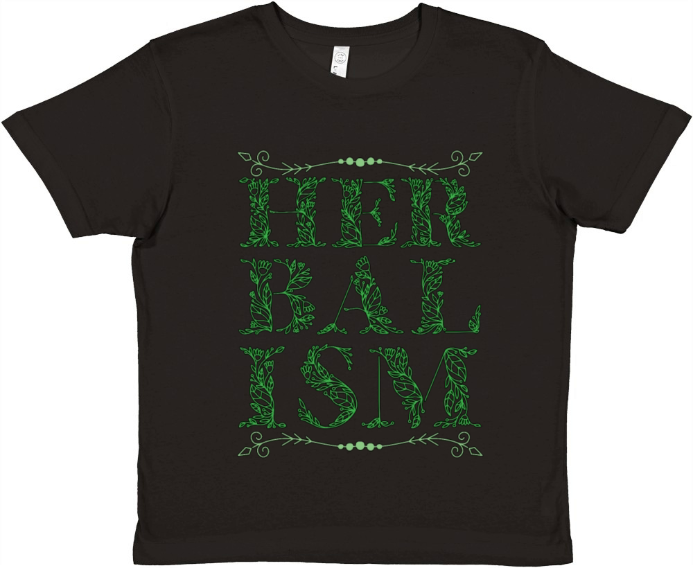 Herbalism Natural Healing Apothecary Herbalist Premium Kids Crewneck T-shirt
