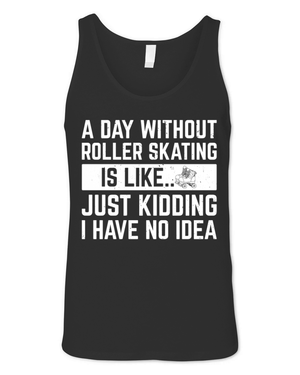 Roller Skates Roller Skating Roller Skater Unisex Jersey Tank