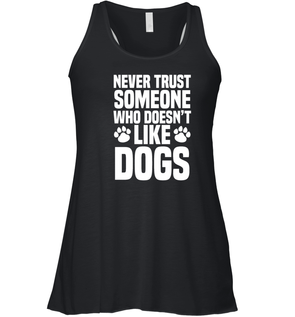 Dont trust cat person Women's Flowy Tank Top