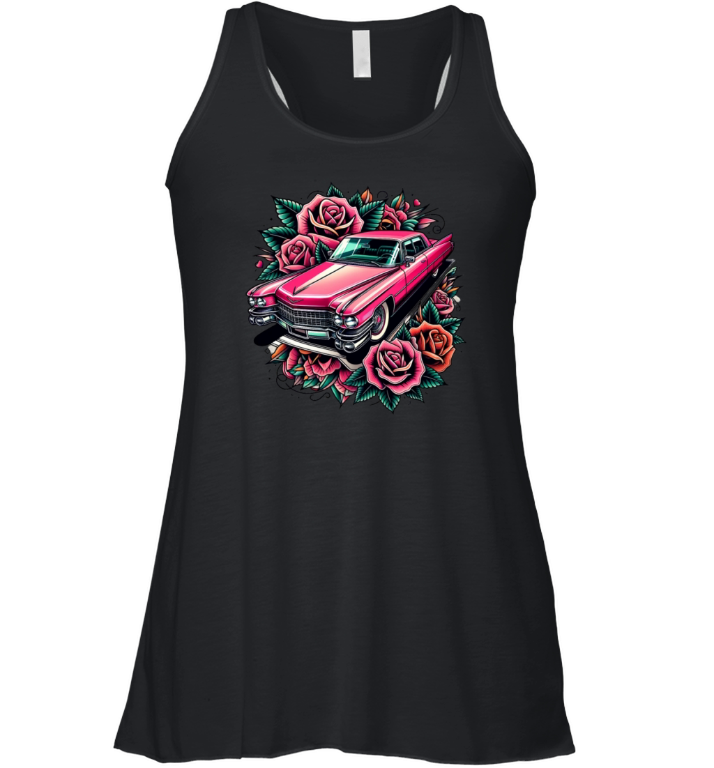 Pink cadillac Women's Flowy Tank Top