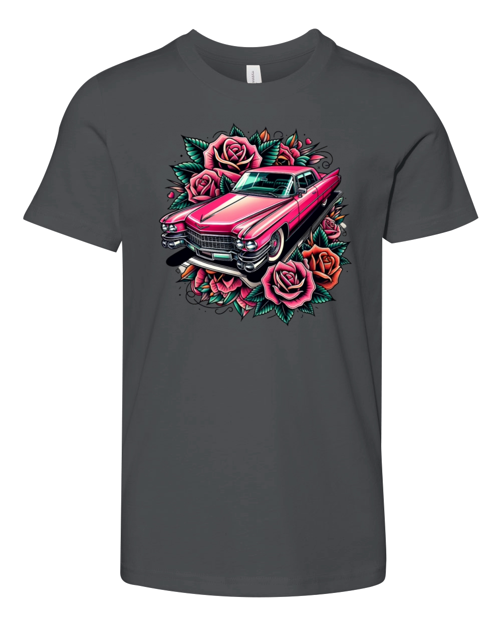 Pink cadillac Youth Unisex Jersey Tee