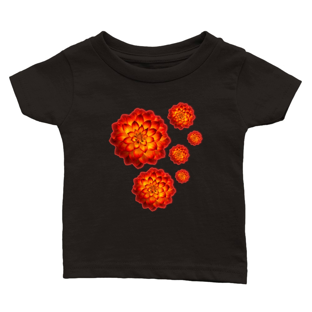 Flower design Classic Baby Crewneck T-shirt