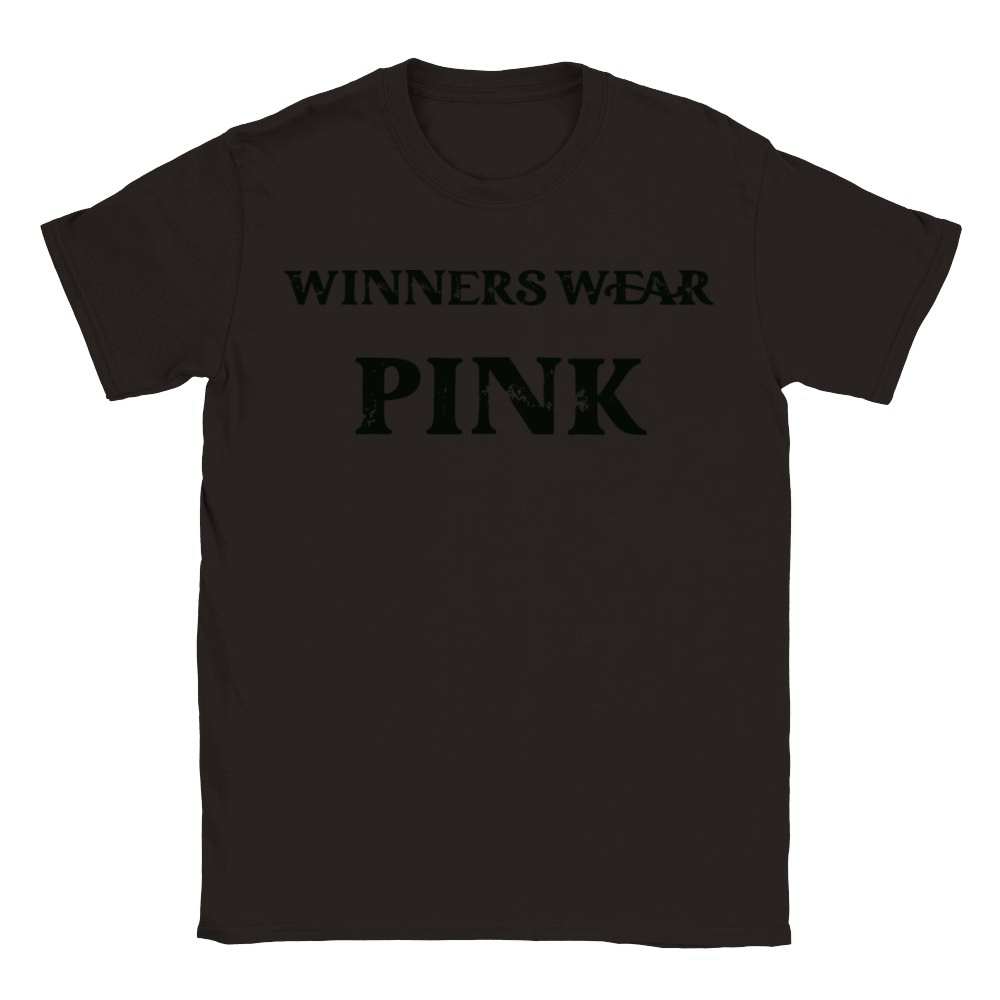 Winners Wear Pink for Nice Girls Classic Kids Crewneck T-shirt