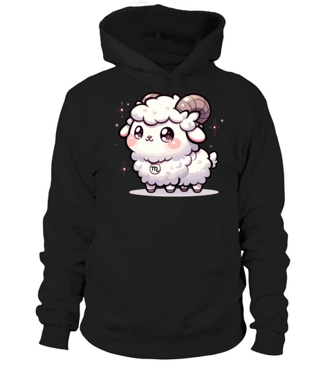 Adorable Kawaii Capricorn Zodiac Sign Birthday Hoodie Unisex