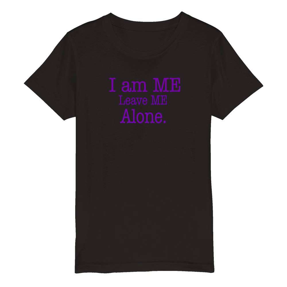 I am me Organic Kids Crewneck T-shirt
