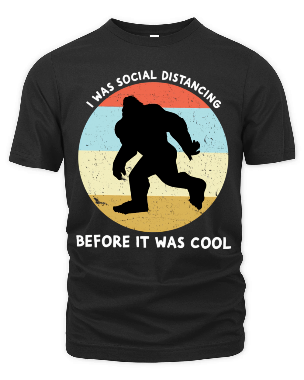 I Was Social Distancing Before It Was Organic Unisex T-shirt