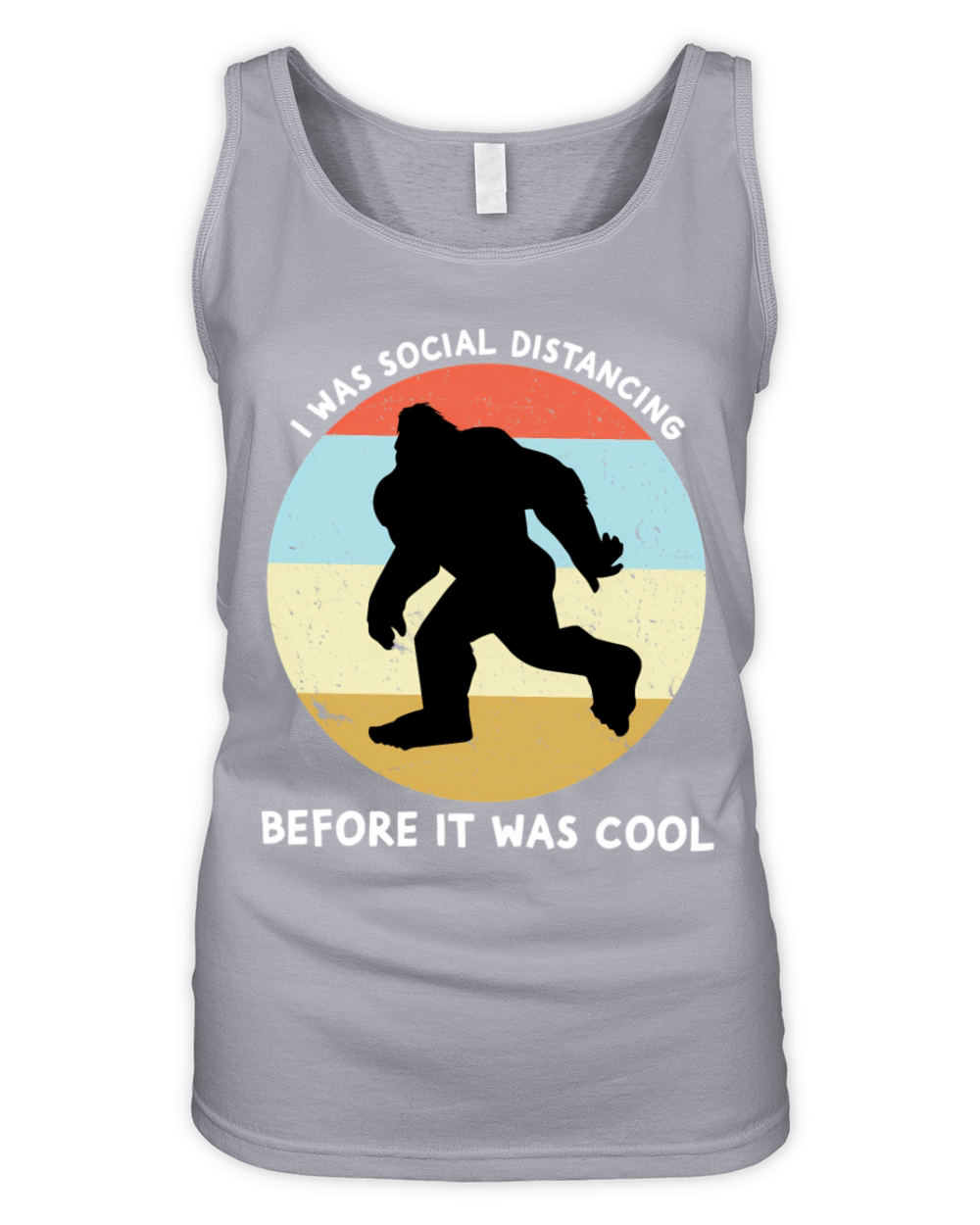 I Was Social Distancing Before It Was Organic Women's Tank Top