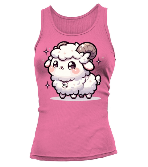 Adorable Kawaii Capricorn Zodiac Sign Birthday Tank top Woman