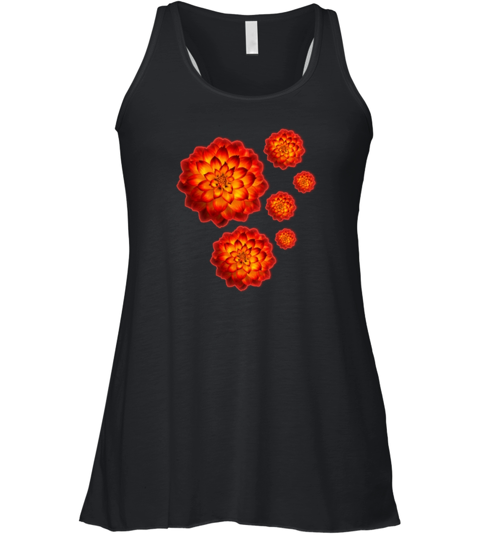 Flower design Women's Flowy Tank Top