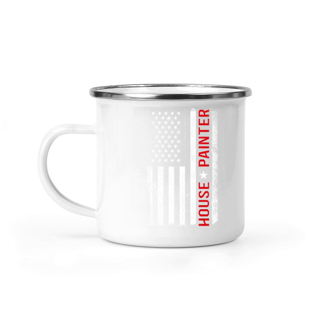 House Painter Decorator American Camping Mug