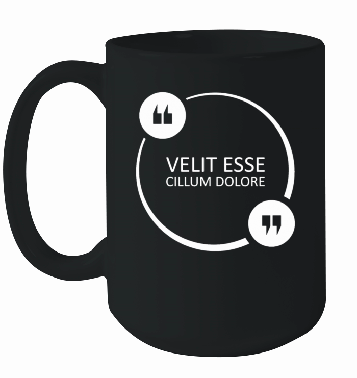 Velit Esse Cillum Dolore Ceramic Mug