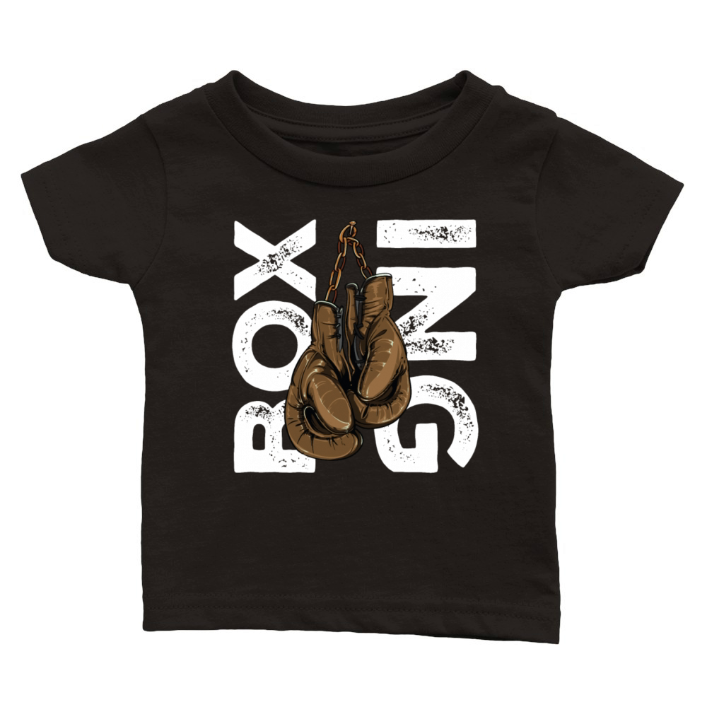 Boxing Gloves Vintage Classic Baby Crewneck T-shirt