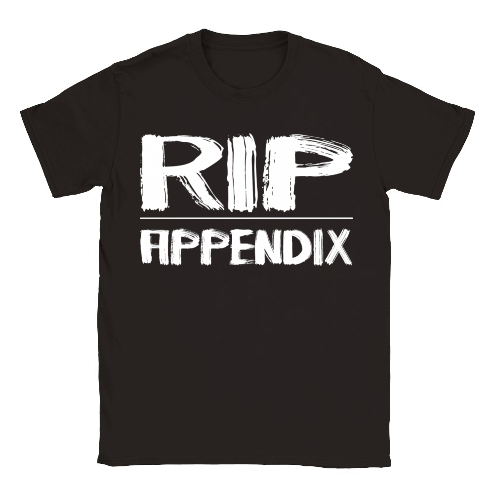 Appendicitis RIP Appendix Classic Kids Crewneck T-shirt