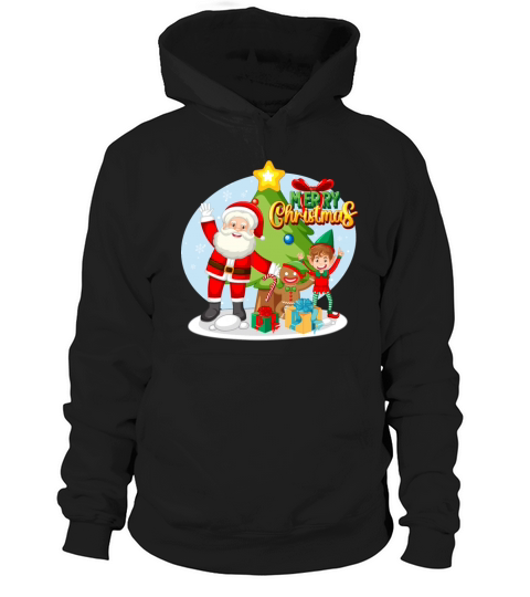 Merry Christmas Hoodie Unisex
