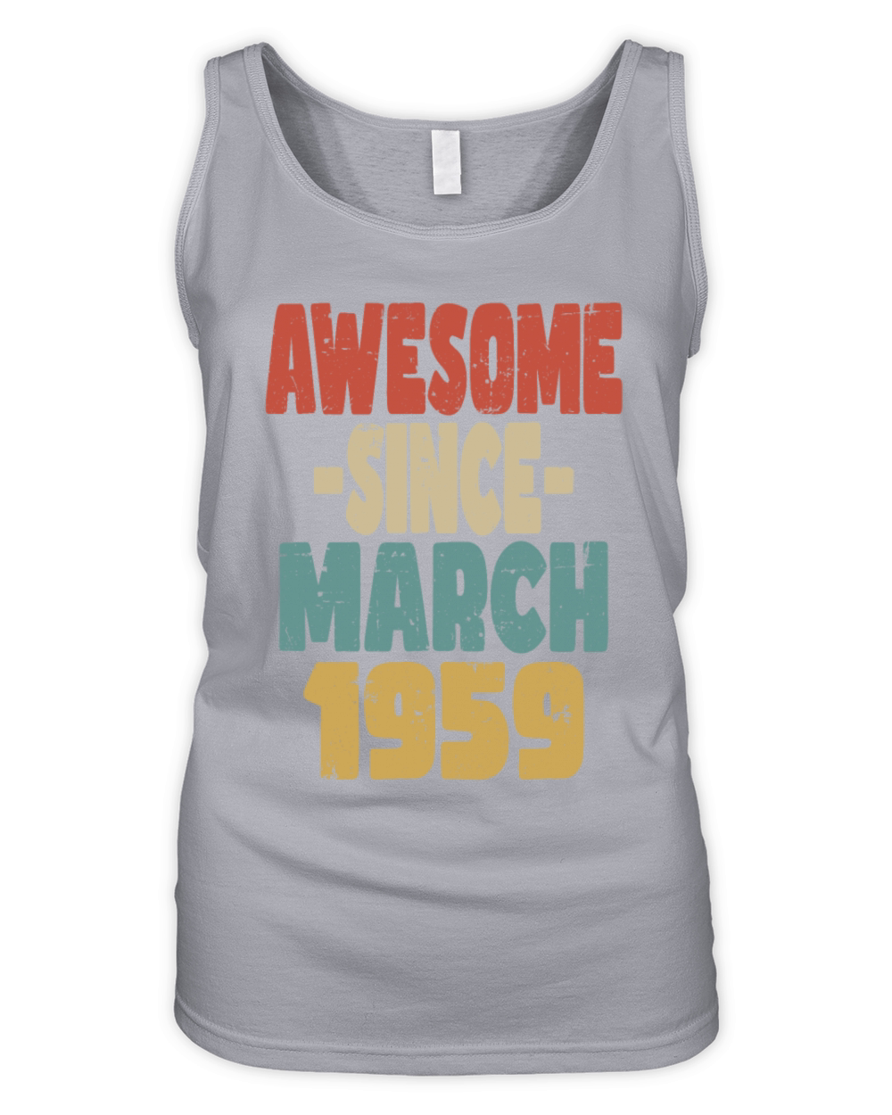 Awesome March 1959 Organic Women's Tank Top
