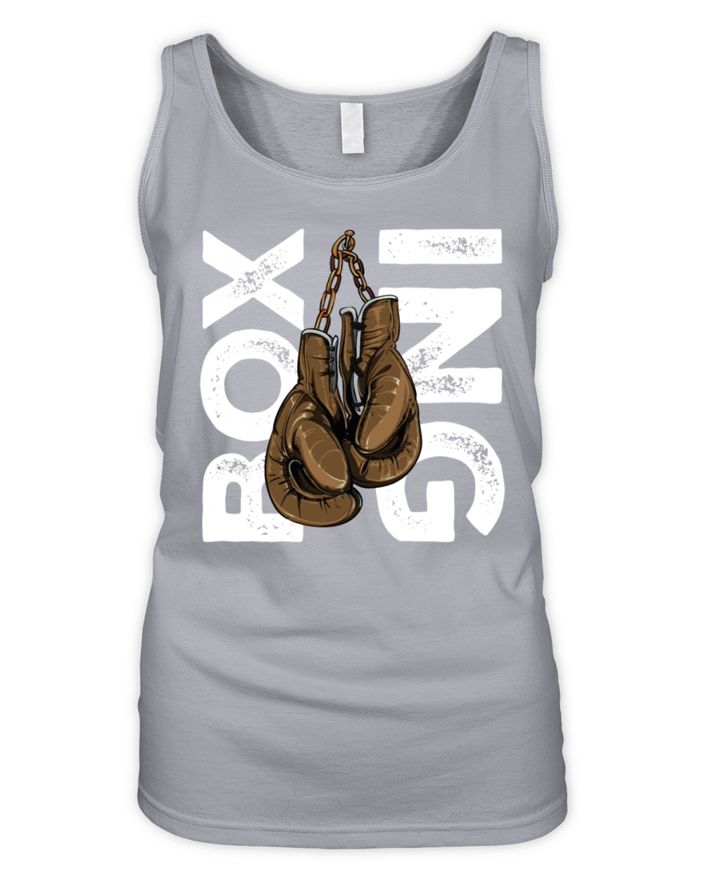 Boxing Gloves Vintage Organic Women's Tank Top