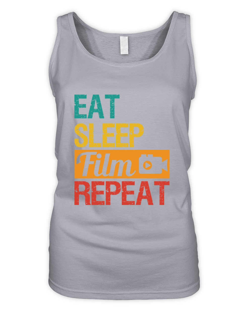 Eat Sleep Film repeat Movie Director Filmmaker Organic Women's Tank Top