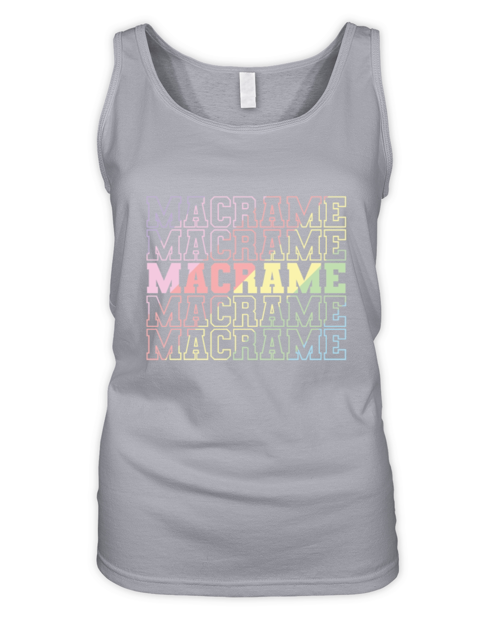 Macrame cool Hobby Macrame Organic Women's Tank Top