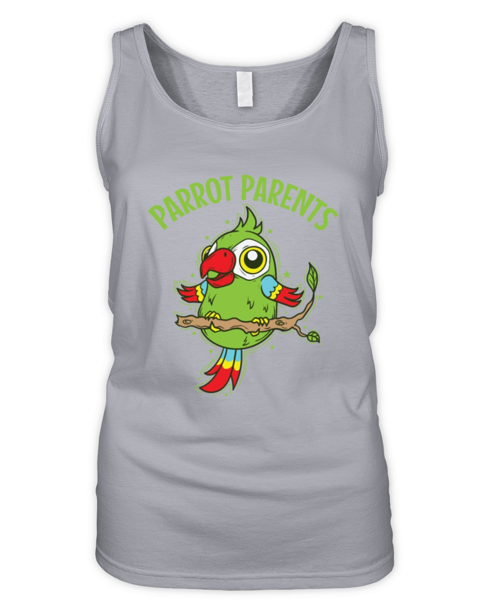 Parrot Parents Animal Bird Organic Women's Tank Top