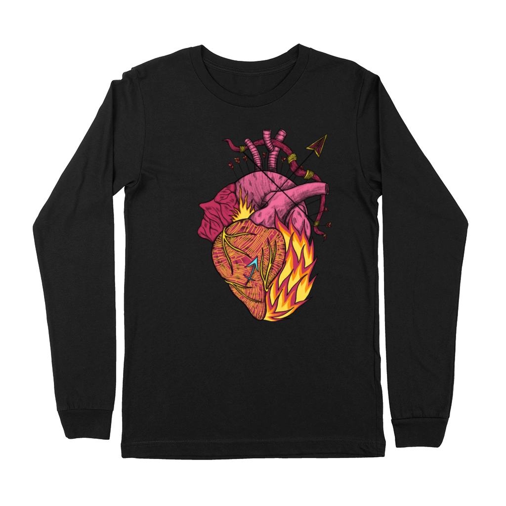 Sagittarius Heart Premium Long Sleeve