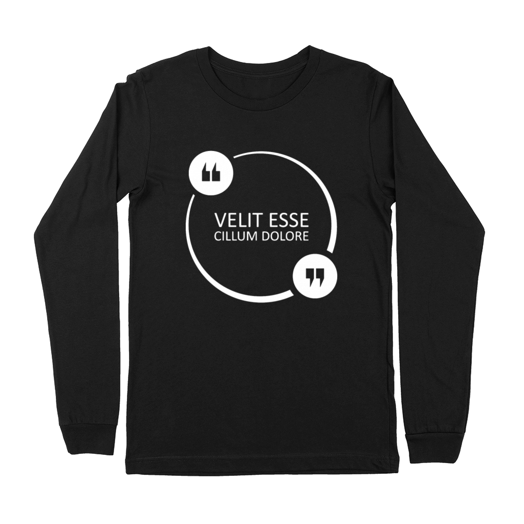 Velit Esse Cillum Dolore Premium Long Sleeve