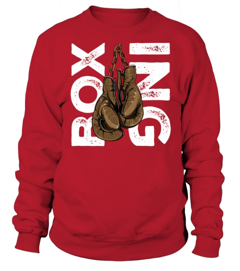 Boxing Gloves Vintage Sweatshirt Unisex