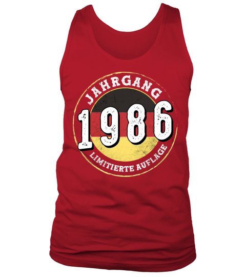 Jahrgangs 1986 38 years old Vintage 1986 Tank Top Unisex