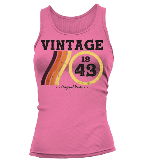 Classic Vintage 1943 - Limited Edition Retro 81 Tank top Woman
